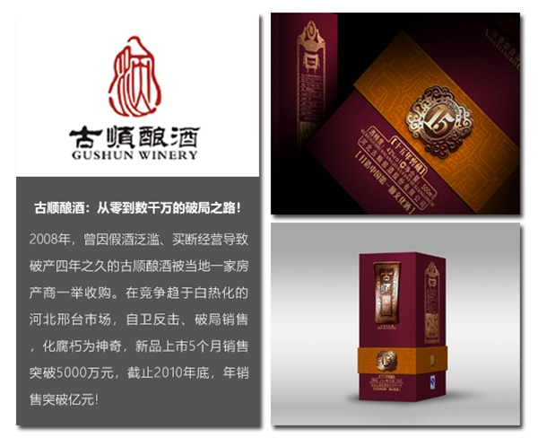 河北古順釀酒集團（河北邢臺市區(qū)域性地產(chǎn)白酒/全案服務(wù)）